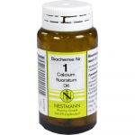 NR.1  BIOCHEMIE  Calcium  Fluoratum D 6 - 100 CPS