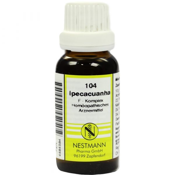 Ipecacuanha F Komplex Numero 104 Dilution 20 ml