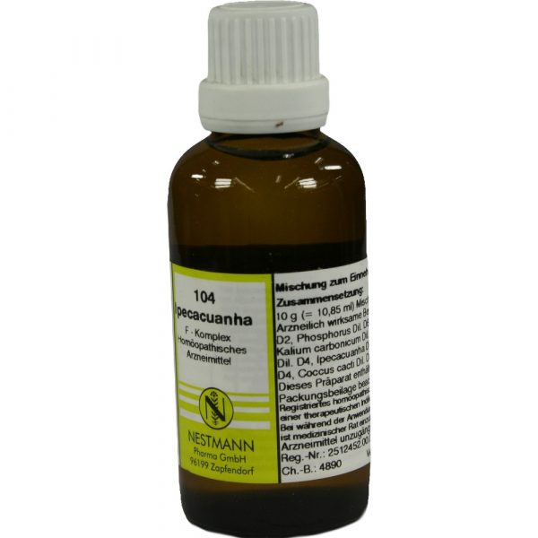 Ipecacuanha F Komplex Numero 104 Dilution 50 ml