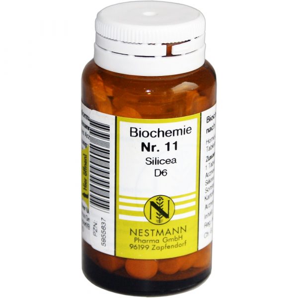 NR.11 BIOCHEMIE SILICEA - D6 – 100 CPS