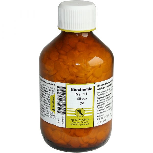 NR.11  BIOCHEMIE SILICEA D6 – 1000 CPS