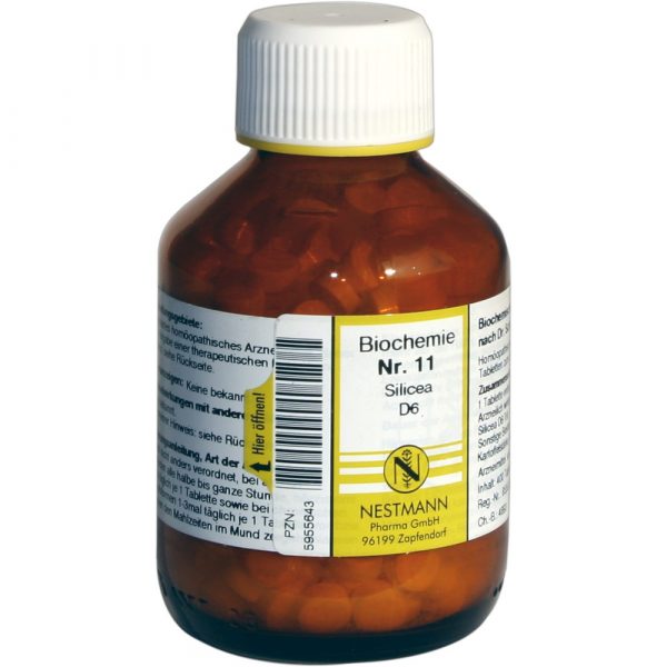 NR.11 BIOCHEMIE SILICEA  -  D6 – 400 CPS