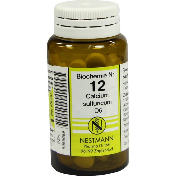 NR.12  BIOCHEMIE  CALC SULF D6 – 100 CPS