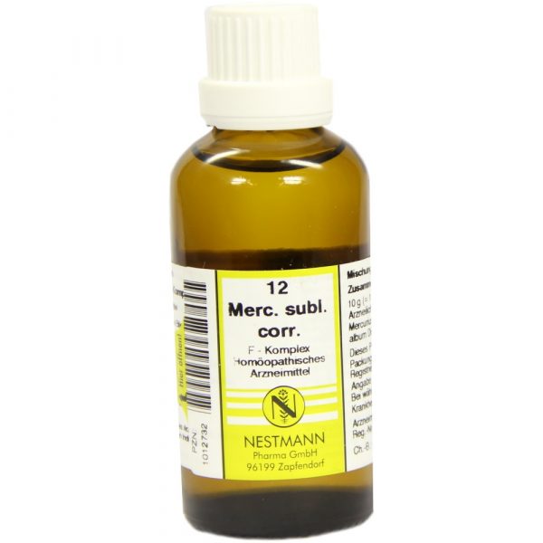 Mercurius Subl. Corr. F Komplex Numero 12 Dilution 50 ml