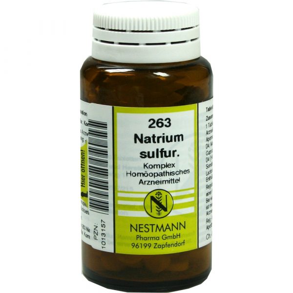 Natrium Sulfuricum Komplex Numero 263 120 compresse