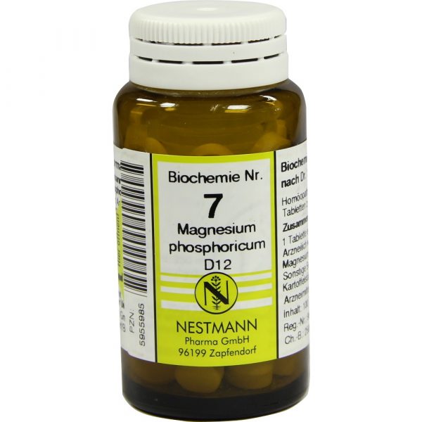 NR. 7  BIOCHIMICA MAGNESIUM PHOSPHORICUM D12 - 100 CPS