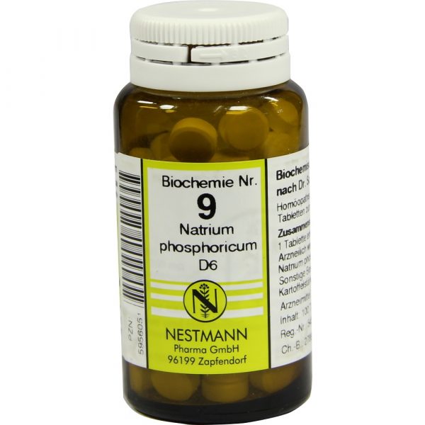 NR.9 BIOCHEMIE NATRIUM PHOSPHORICUM D6 – 100 CPS