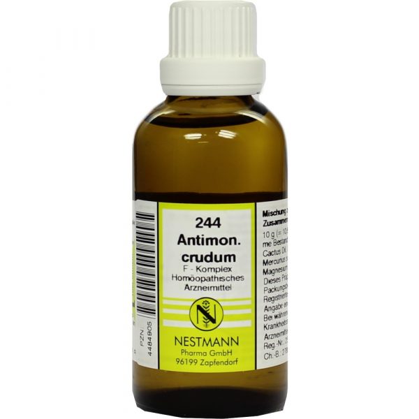 Antimonium Crudum F Komplex Numero 244 Dilution 50 ml