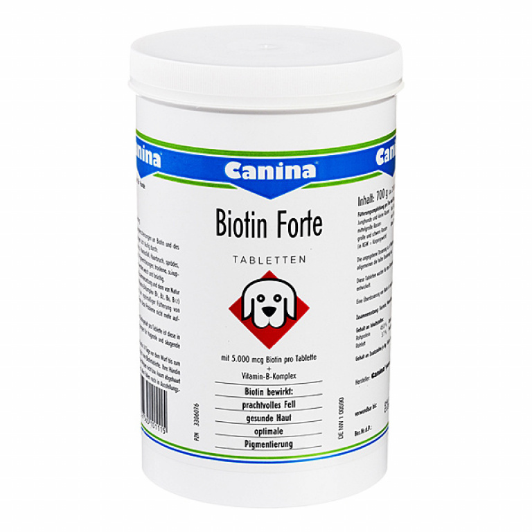 Canina Biotin Forte Tabletten veterinario 700gr - Erbofarma farmaci ...