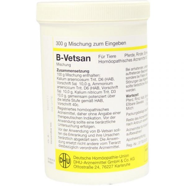 B VETSAN Pulvere 300 grammi veterinario