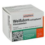 Weissdorn Ratiopharm (Biancospino) compresse rivestite confezione da 100 compresse