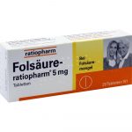 FOLSAURE Ratiopharm 5 MG – (ACIDO FOLICO) – 20 CPS
