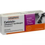 CETRIZIN Ratiopharm PER ALLERGIE 10 MG – COMPRESSERVESTITE CON FILM 7 PZ