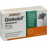 GINKOBIL Ratiopharm 40 MG CPS RIVESTITE CON FILM – 120 PZ