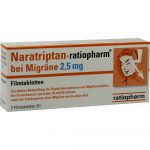 NARATRIPTAN Ratiopharm BEI MIGRANE (EMICRANIA) CPS RIVESTITE 2 PZ