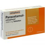 PARACETAMOL Ratiopharm 1000 MG-  10 CPS