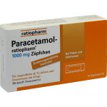 PARACETAMOL Ratiopharm 1000 MG SUPPOSTE PER ADULTI - 10 PZ