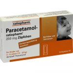 PARACETAMOL Ratiopharm 250 MG SUPPOSTE PER BAMBINI 10 PZ