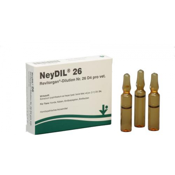 NEYDIL Nr.26 Revitorgan Dil.D 4 pro fiale veterinario