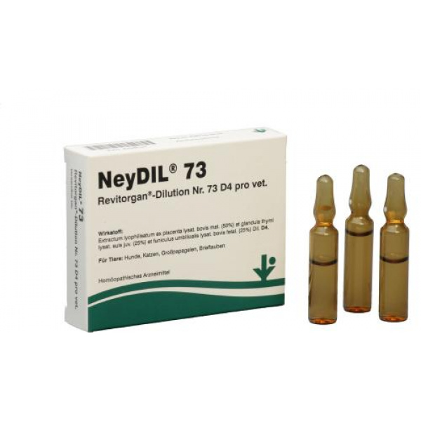 NEYDIL Nr.73 Revitorgan Dil. D4 per fiale veterinario.