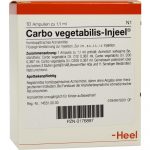Carbo Vegetabilis Injeel conf. -FIALE 10 X 1,1 ML