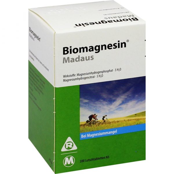 Biomagnesin Madaus Lutschtabletten 200 compresse