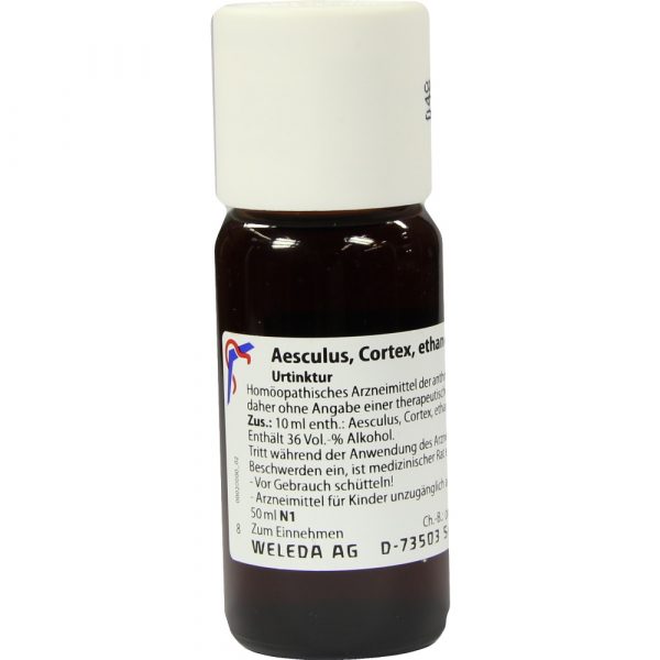 Aesculus Cortex äth. Decoct. Urtinktur D1 50 ml