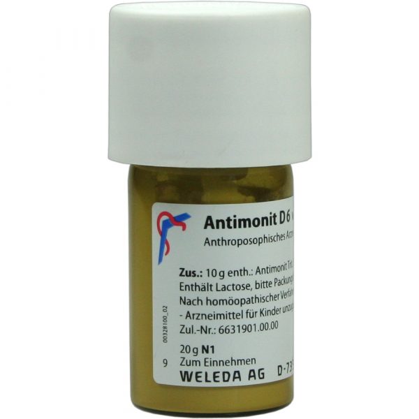 Antimonit D6 Trituration confezione da 20 grammi
