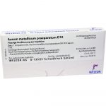 Aurum Metallicum Praeparatum D10 - FIALE 8 X 1 ML