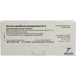 Aurum Metallicum Praeparatum D15 8x1 ml fiale