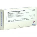 Aurum Metallicum Praeparatum D20 8x1 ml fiale