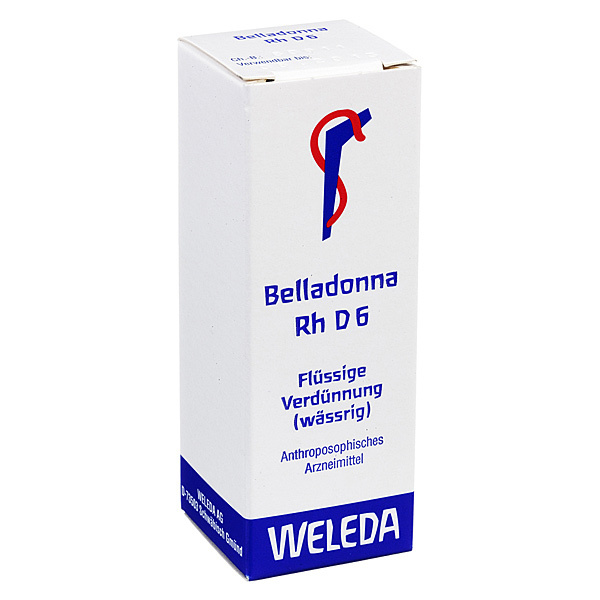 Belladonna Planta Tota Rh D6 Diluizione 20 ml