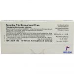 Betonica D 3/ Rosmarinus D3 8x1 ml  fiale