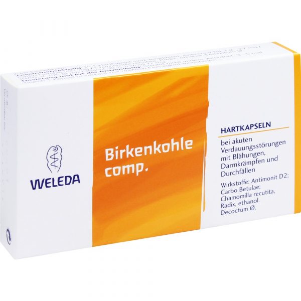Birkenkohle Comp. Carbone di Betulla Comp. 20 CPS