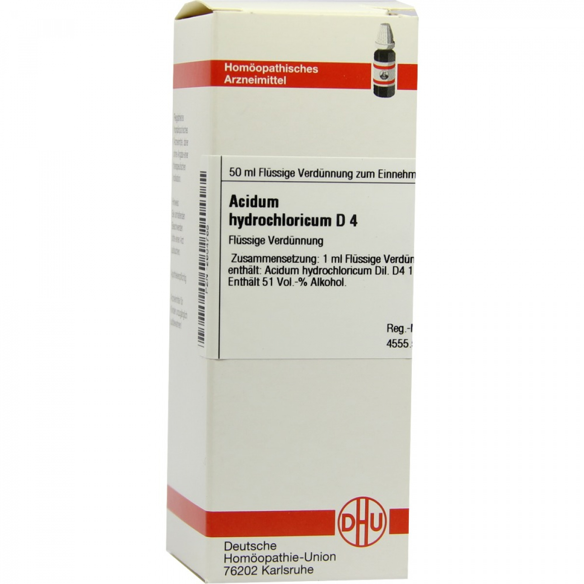 Acidum Acidum Hydrochloricum D 4 Dilution 50 ml - Erbofarma farmaci, generici ...