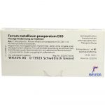 Ferrum Metallicum Praep. D20  8x1 ml fiale