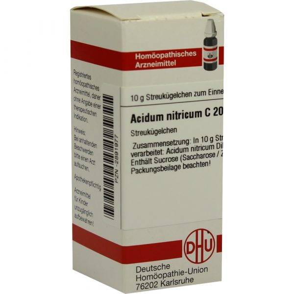 Acidum Nitricum C 200 Globuli