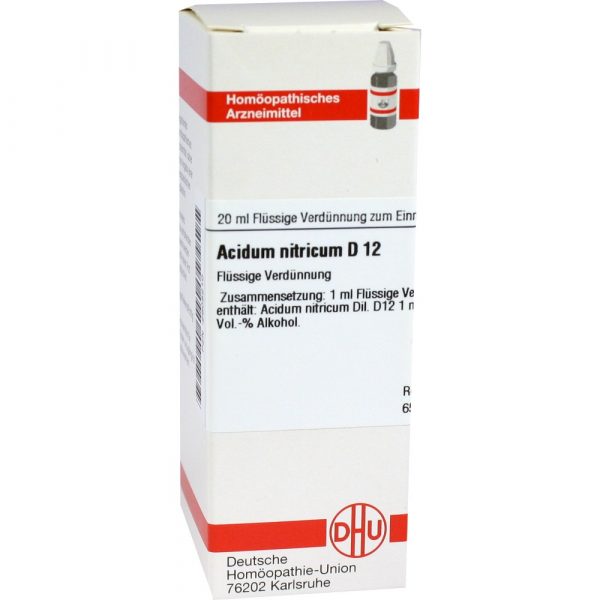 Acidum Nitricum D 12 Dilution 20 ml