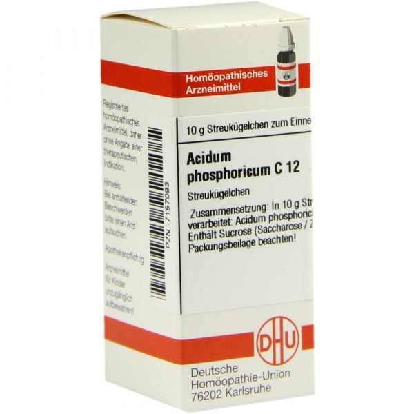 Acidum Phosphoricum C 12 Globuli