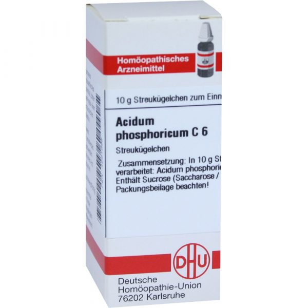 Acidum Phosphoricum C 6 Globuli