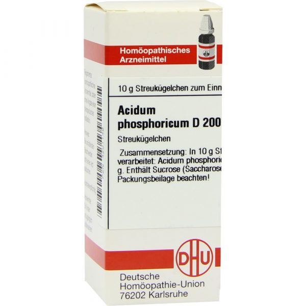 Acidum Phosphoricum D 200 Globuli