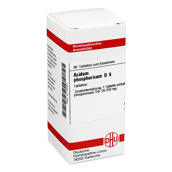 Acidum Phosphoricum D 6 80 compresse