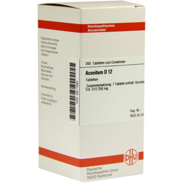 Aconitum D 12 200 compresse