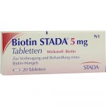 Biotina Stada 5 mg 20 compresse