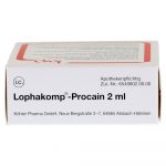 Lophakomp  procaina 2 % confezione da 100 fiale da 2 ml