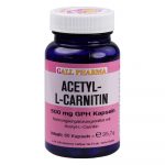 Acetyl L Carnitin 500 mg 60 capsule
