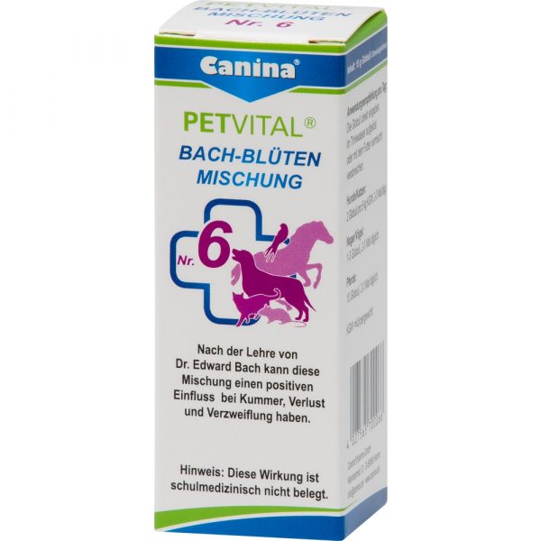 Canina Petvital Fiori di Bach n °6 globuli