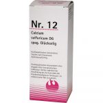N. 12 Calcium Sulfuricum D6 spag. Beato   (Calcium Sulfuricum D6 Spag. NR. 12  beatifico) 50 ML