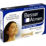 Besser Atmen (Una migliore respirazione strisce naso beige grande)