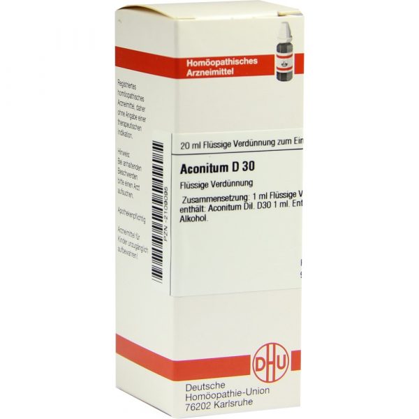 Aconitum D 30 Diluizione 20 ml